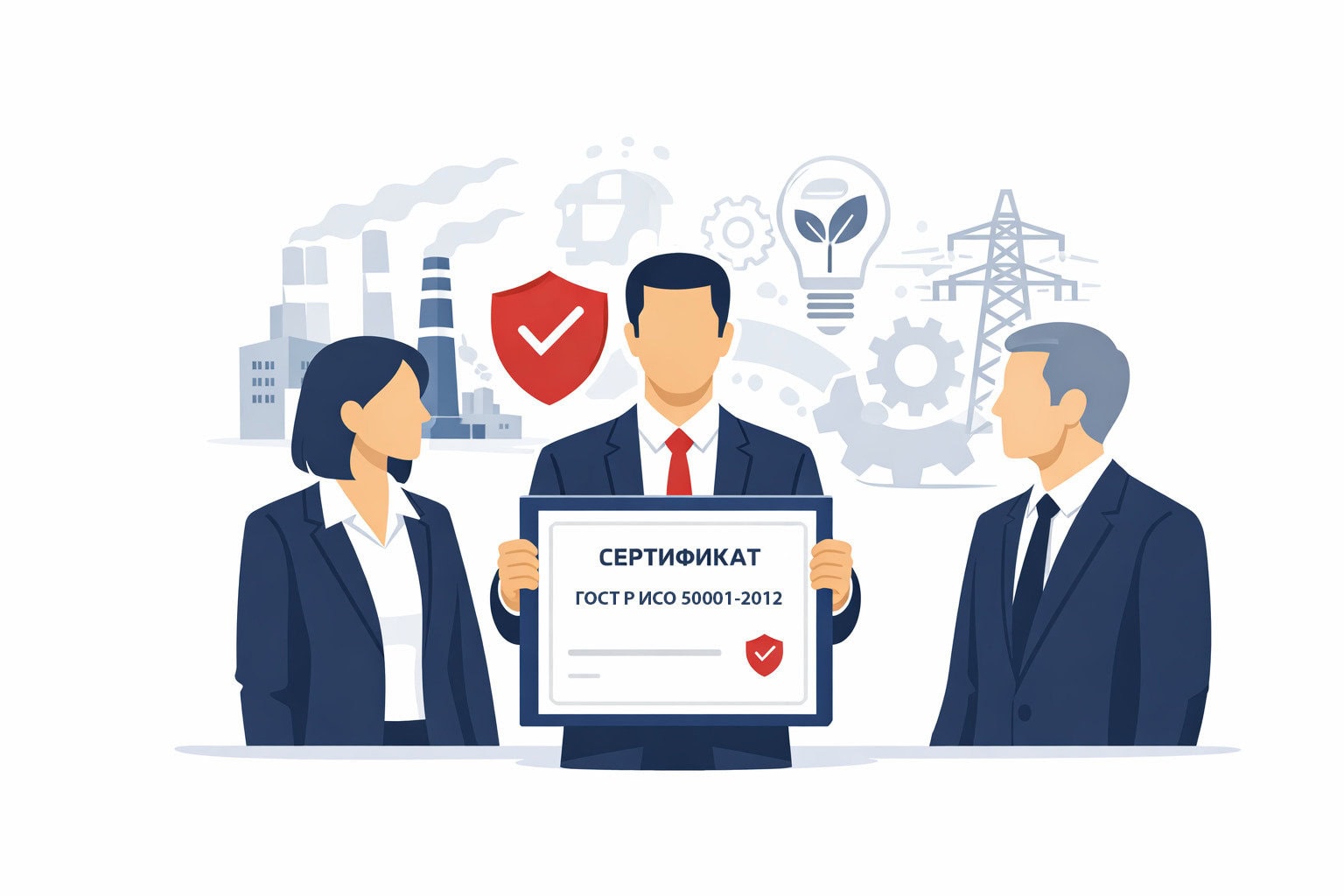 Оформление сертификата ГОСТ Р ИСО 50001-2012 в Кызыле и по всей Республике Тыва