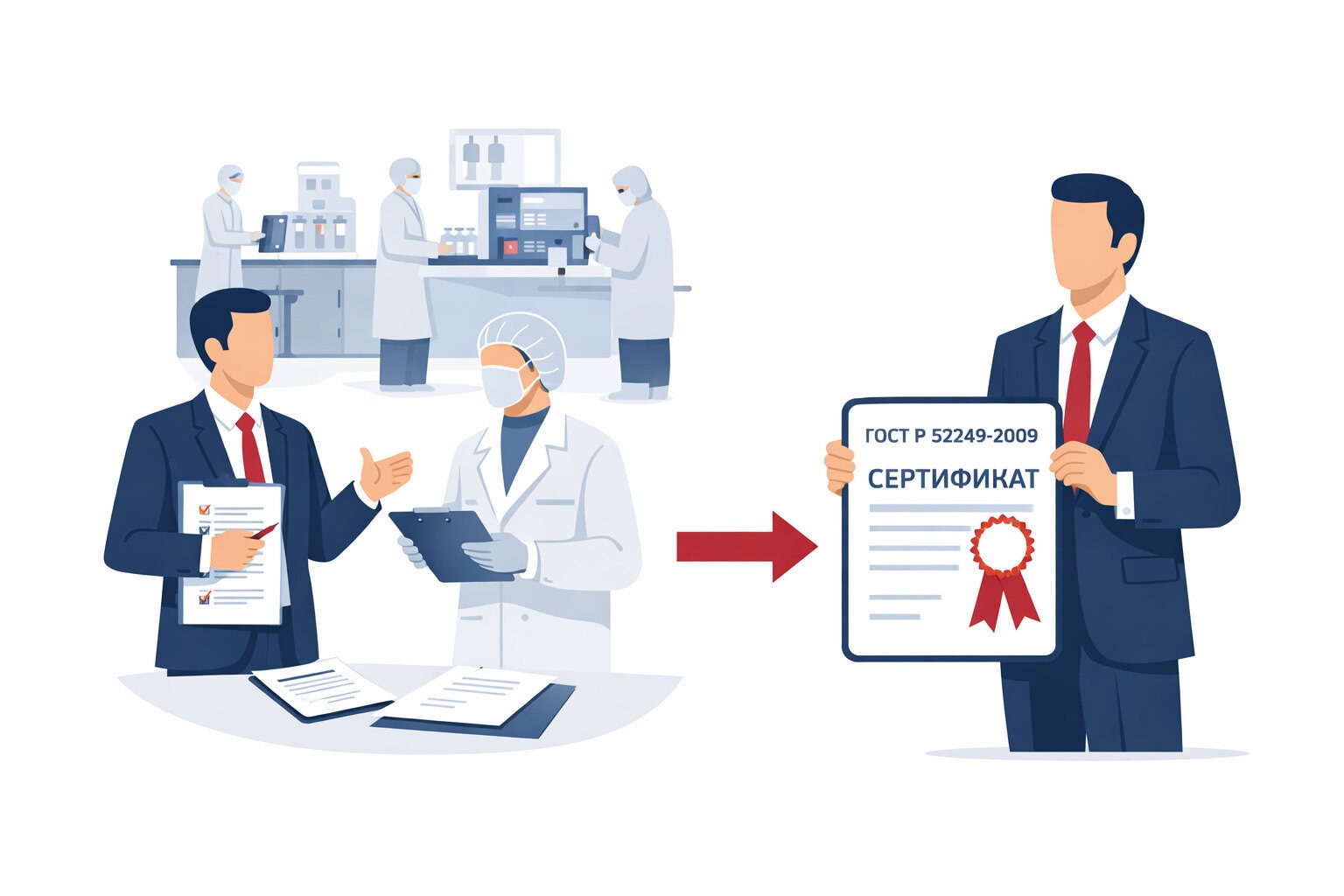 Процедура сертификации ГОСТ Р 52249-2009 в Кызыле